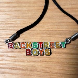 Vintage Backstreet Boys necklace